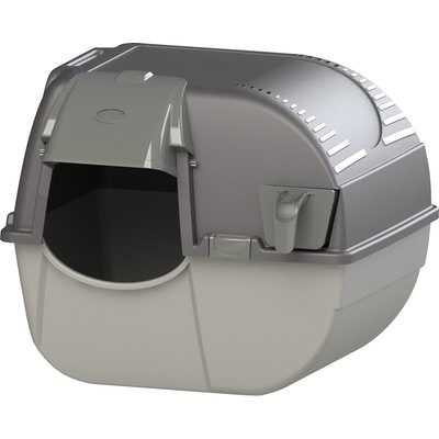 Omega Paw Omega Paw Easy Fill Roll 'n Clean Cat Litter Box, Large
