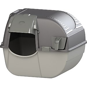 Omega Paw Easy Fill Roll 'n Clean Cat Litter Box, Regular