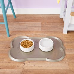 Omega Paw Hungry Pet Bone Mat for Dogs & Cats slide 2 of 2