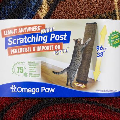 Show full view: Omega Paw Lean-It Anywhere Cat Scratch Post, Wide, 38-in slide 7 of 10
