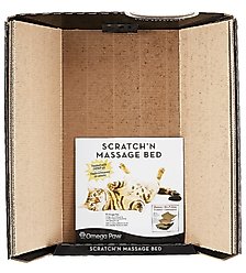 Omega Paw Ripple Board Scratch Massage Cat Bed