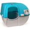 Show in main carousel: Omega Paw Roll 'n Clean Self Cleaning Cat Litter Box, Sky Blue, Regular slide 1 of 8