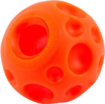 Show full view: Omega Paw Tricky Treat Ball Dog Toy, Large slide 3 of 6