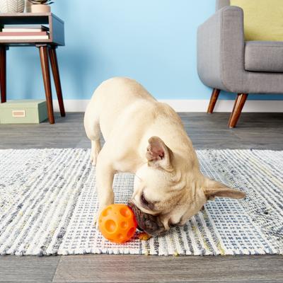 Show full view: Omega Paw Tricky Treat Ball Dog Toy, Small slide 3 of 5