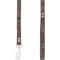 Show in main carousel: OmniPet Paisley Leather Dog Leash, Chocolate, 4-ft, 3/4-in slide 3 of 8