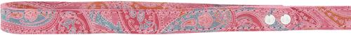 Show full view: OmniPet Paisley Leather Dog Leash, Pink, 4-ft, 3/4-in slide 4 of 7