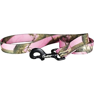 OmniPet RealTree APC Pink Camouflage Dog Leash, 6-ft, 3/4-in
