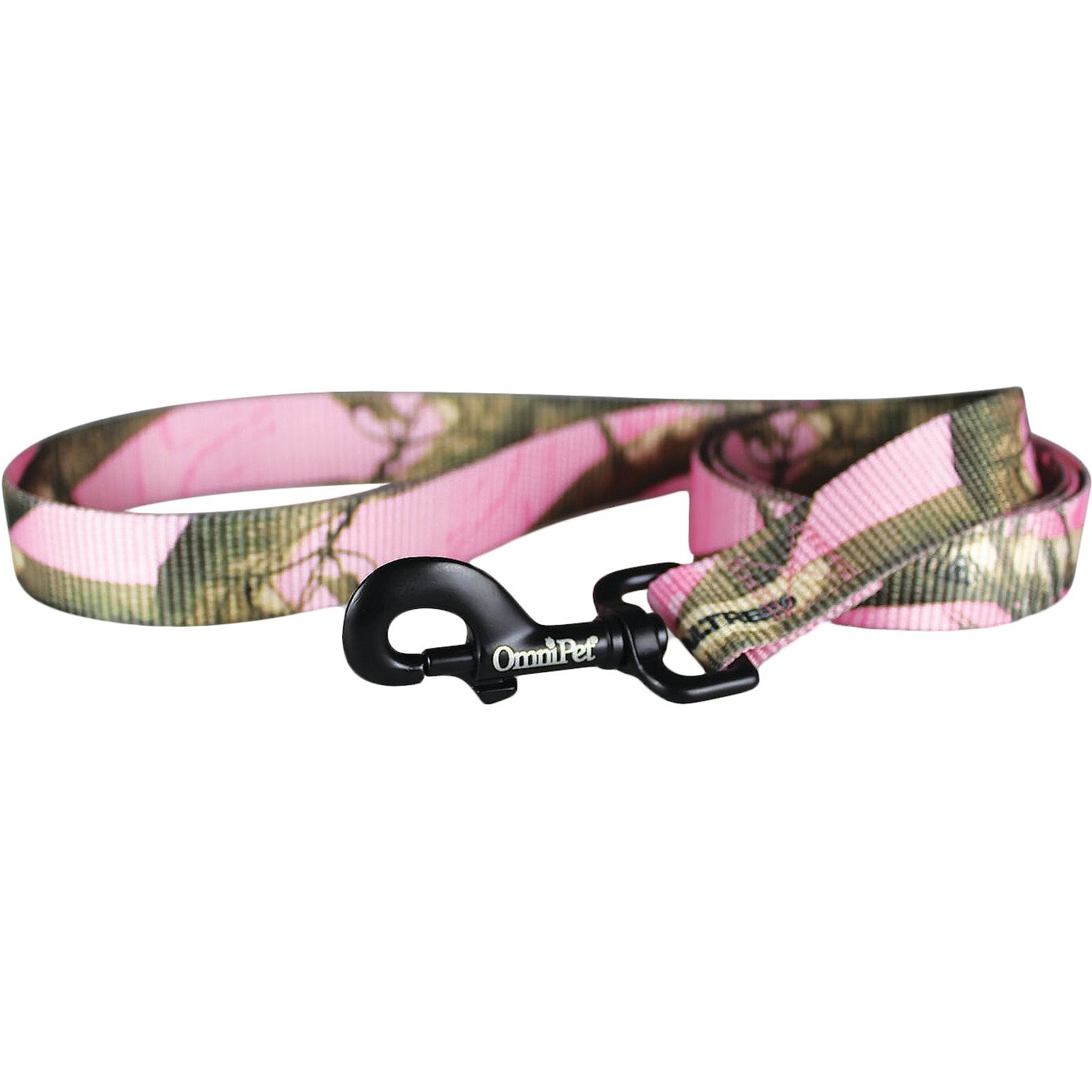 OmniPet RealTree APC Pink Camouflage Dog Leash, 6-ft, 5/8-in