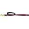 Show in main carousel: OmniPet Round Latigo Leather Dog Leash, Burgundy, 4-ft  slide 1 of 3
