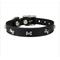 Show in main carousel: OmniPet Signature Leather Bone Dog Collar, Black, 14-in slide 1 of 6