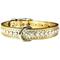 Show in main carousel: OmniPet Signature Leather Crystal Dog Collar, Metallic Gold, 14-in slide 1 of 5