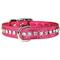 Show in main carousel: OmniPet Signature Leather Crystal Dog Collar, Metallic Pink, 14-in slide 1 of 4