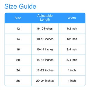 OmniPet Signature Leather Crystal Dog Collar, Purple, 12-in