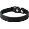 Show in main carousel: OmniPet Signature Leather Dog Collar, Black, 12-in slide 3 of 6