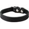 Show in main carousel: OmniPet Signature Leather Dog Collar, Black, 14-in slide 2 of 5