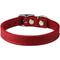 Show in main carousel: OmniPet Signature Leather Dog Collar, Red, 14-in slide 2 of 5
