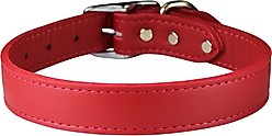 OmniPet Signature Leather Dog Collar, Red, 22-in slide 2 of 3