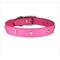 Show in main carousel: OmniPet Signature Leather Heart Dog Collar, Pink, 24-in slide 1 of 7