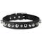 Show in main carousel: OmniPet Signature Leather Studs & Spikes Dog Collar, Black, 22-in slide 1 of 6