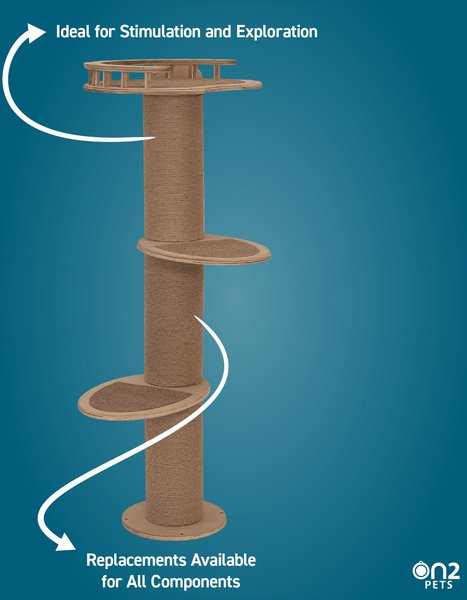 PetFusion Modern Activity Cat Tree & Scratching Post
