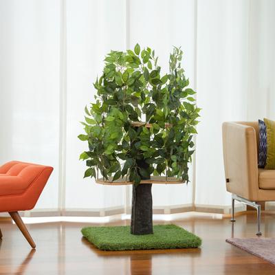 Show full view: On2Pets 48-in Medium Square Modern Cat Tree slide 2 of 11