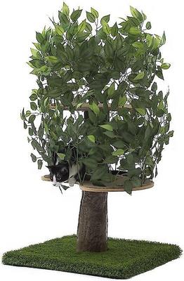 Show full view: On2Pets 48-in Medium Square Modern Cat Tree slide 9 of 11