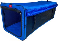 One for Pets Cat Outdoor Playpen with Seatbelt Straps, Blue