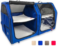 One for Pets Cat Show House & Kennel, Double, Blue