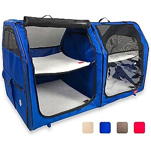 One for Pets Cat Show House & Kennel, Double, Blue