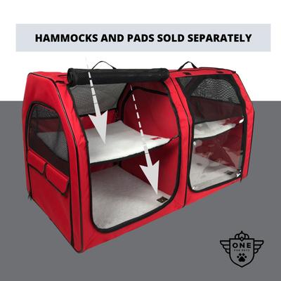 Show full view: One for Pets Cat Show House & Kennel, Double, Red slide 6 of 8