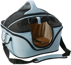 One for Pets The Deluxe Cozy Dog & Cat Carrier, Powder Blue, Mini slide 1 of 9