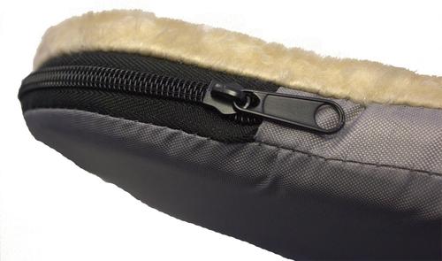 Show full view: One for Pets The Deluxe Cozy Dog & Cat Carrier, Powder Blue, Mini slide 3 of 12