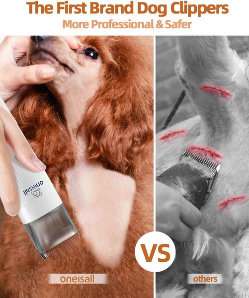 Show full view: OneIsAll LM2 7-in-1 Tool Pet Hair Vacuum & Grooming Kit, 1.5-L slide 7 of 11