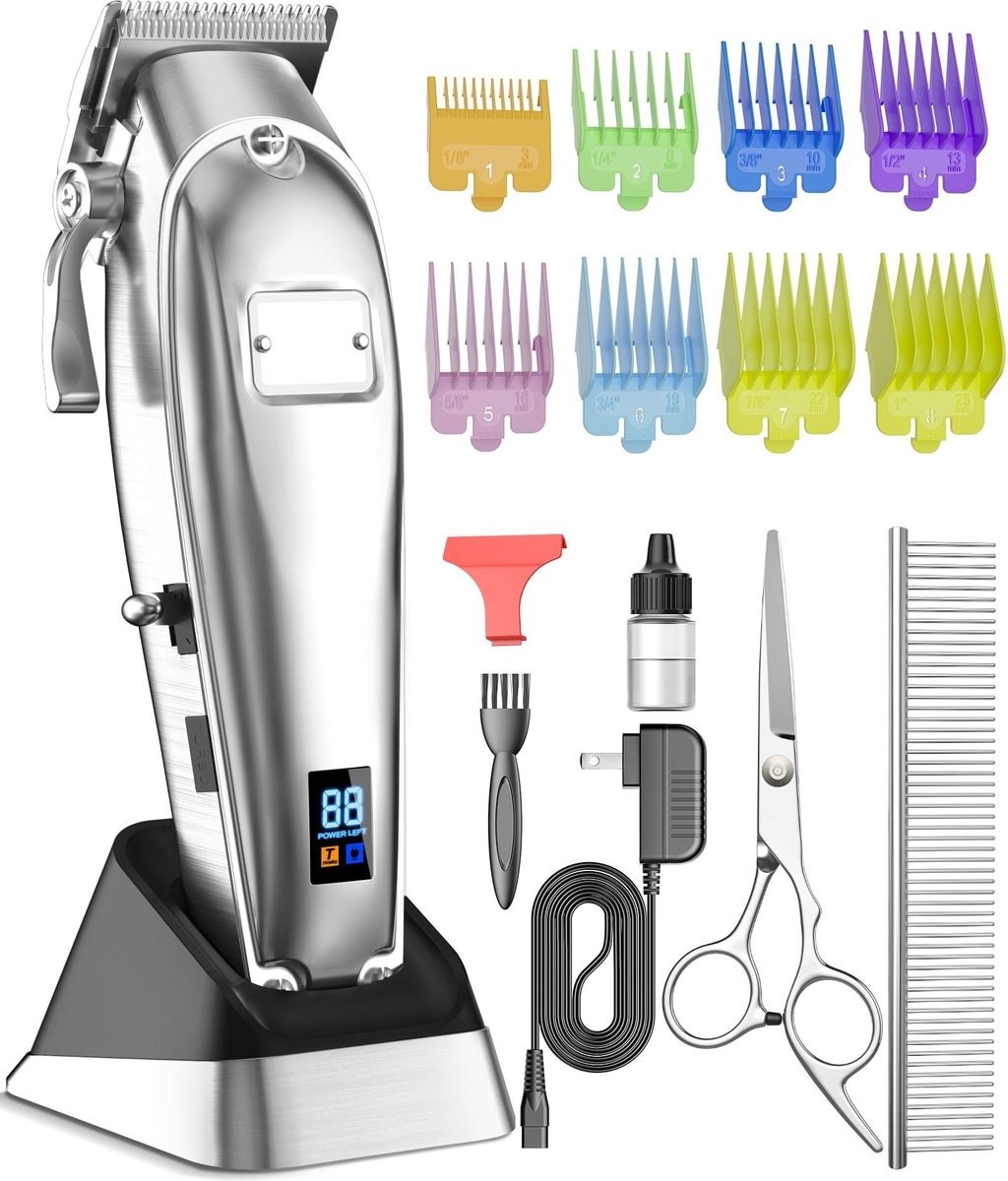 ONEISALL K52NTS Cordless 2-Speed Pet Hair Grooming Clipper for