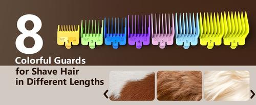 Show full view: OneIsAll K52NTS Cordless 2-Speed Pet Hair Grooming Clipper for Thick Heavy Coats, Silver slide 6 of 11