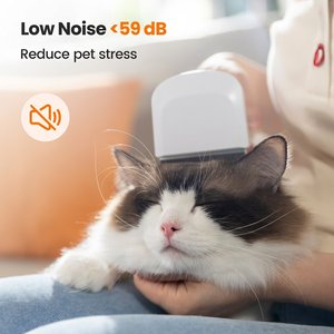 OneIsAll LM2C Pet Hair Vacuum & Grooming Kit for Dog & Cat, 1.5L