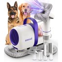 OneIsAll LM5 Low-Noise Dog Hair Vacuum & Grooming Kit, 1.5-L