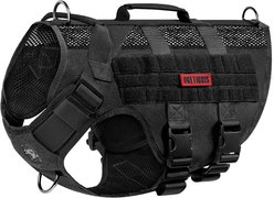OneTigris AIRE Nylon Mesh No Pull Dog Harness, Black, Large: 27 to 36-in chest