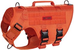 OneTigris AIRE Nylon Mesh No Pull Dog Harness, Orange, Large: 27 to 36-in chest