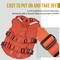 Show in main carousel: OneTigris AIRE Nylon Mesh No Pull Dog Harness, Orange, Large: 27 to 36-in chest slide 2 of 3