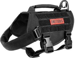 OneTigris Beast Mojo Nylon Tactical Dog Harness, Black, X-Small: 15 to 22-in chest