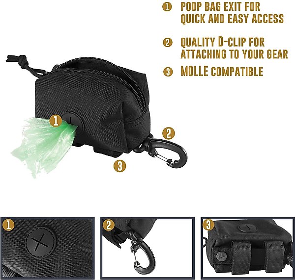 Show full view: OneTigris Dog Poop Bag Pouch slide 3 of 7