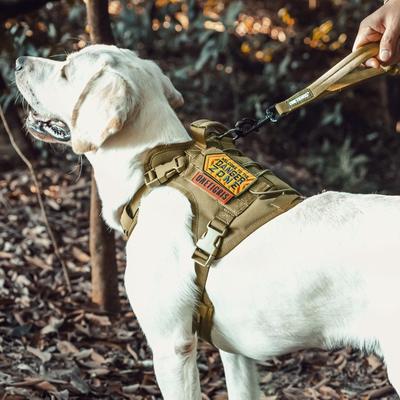 Show full view: OneTigris FIRE WATCHER 2.0 No Pull Dog Harness, Coyote Brown, Small: 20 to 27-in chest slide 5 of 11