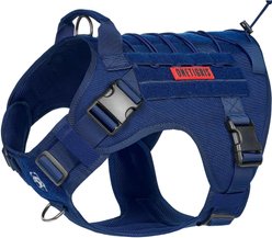 OneTigris FIRE WATCHER 2.0 No Pull Dog Harness, Navy Blue, Large: 27 to 36-in chest