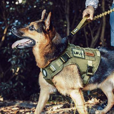 Show full view: OneTigris FIRE WATCHER 2.0 No Pull Dog Harness, Ranger Green, X-Large: 31 to 40-in chest slide 5 of 11