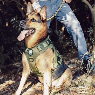 Show full view: OneTigris FIRE WATCHER 2.0 No Pull Dog Harness, Ranger Green, X-Large: 31 to 40-in chest slide 4 of 11