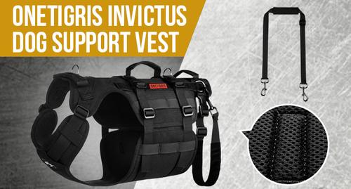 Show full view: OneTigris Full Body Dog Lift Support Harness, Black, X-Large slide 4 of 11