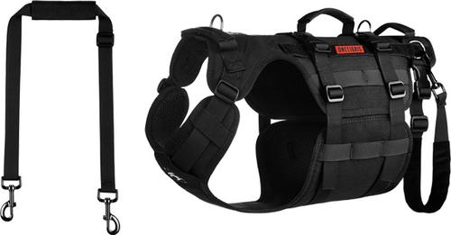 Show full view: OneTigris Full Body Dog Lift Support Harness, Black, XX-Large slide 3 of 11
