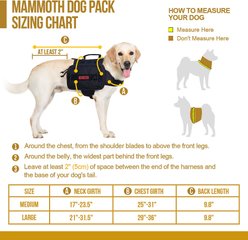 OneTigris Mammoth Dog Pack, Black, Large slide 2 of 9