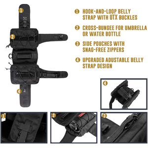 OneTigris Mammoth Dog Pack, Black, Large